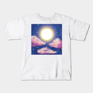 Dreamy Magical Moon Sky Gift Kids T-Shirt